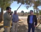 بازدید مسئولان سازمان تات پروژه نوسازی و احداث مجتمع آموزشی در چالشتر