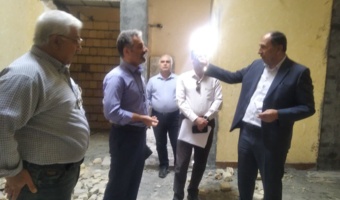 بازدید از مراحل پروژه فرهنگی، تفریحی و آموزشی چالشتر