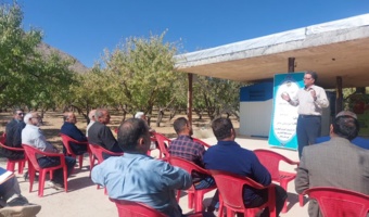 ارتقای دانش فنی باغداران سامان در سایه تغییر اقلیم؛ کارگاه آموزشی با محوریت مدیریت علمی بادام برگزار شد