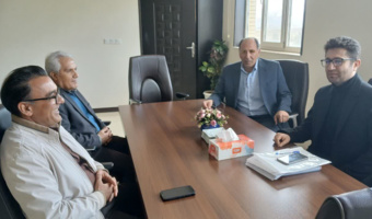 دیدار مدیر طرح و برنامه مؤسسه آموزش و ترویج کشاورزی با مسئولان مرکز تحقیقات چهارمحال و بختیاری