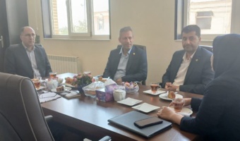 رایزنی مرکز تحقیقات کشاورزی استان با بیمه البرز برای ارتقای سطح خدمات رفاهی کارکنان