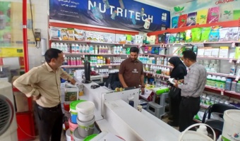 بازدید کارگروه بازرسی و نظارت مواد کودی از مراکز عرضه کود در شهرستان شهرکرد