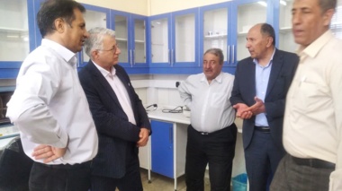 بازدید مدیر کل دفتر فنی و پشتیبانی سازمان تات از مرکز تحقیقات و آموزش کشاورزی و منابع طبیعی چهارمحال و بختیاری
